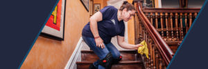 Cleaning Staircase