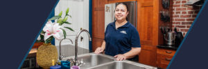 Cleaning Professional Cleans Kitchen